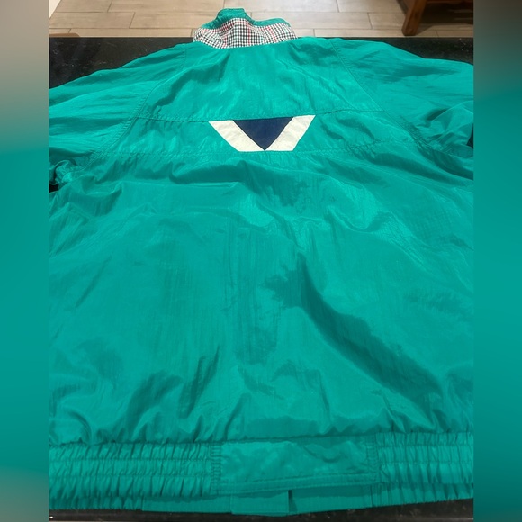 Vintage Curren Seen Womens Reversible Windbreaker Jacket w Pockets Sz M 90s - Picture 7 of 10